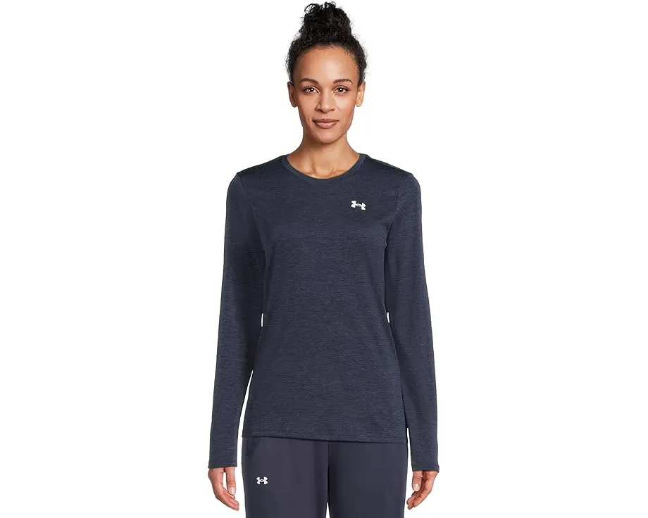 Under Armour футболка Tech Long Sleeve Crew Twist для тренировок с технологией отвода влаги