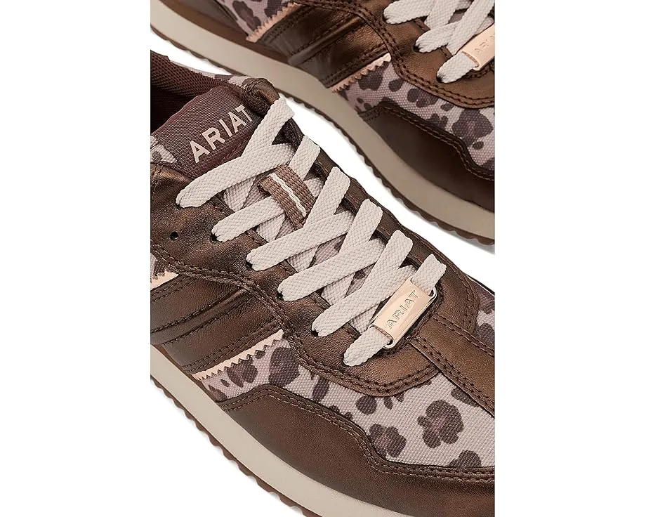 Кроссовки Ariat Ranch Runner из кожи и канвы с амортизирующей стелькой