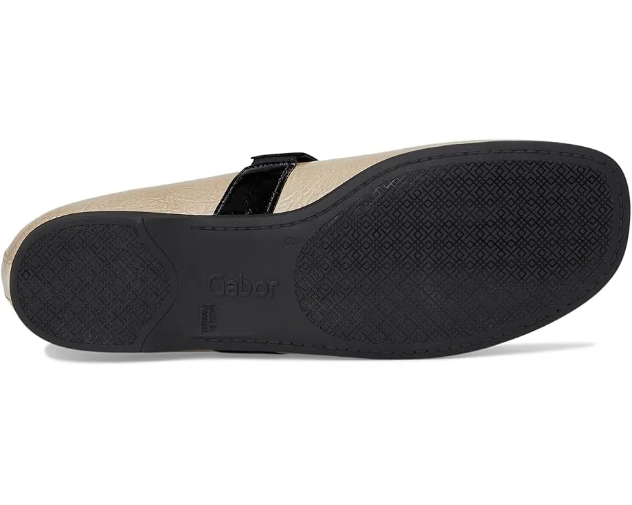 Gabor 74.152.92 балетки Mary Jane с квадратным носком