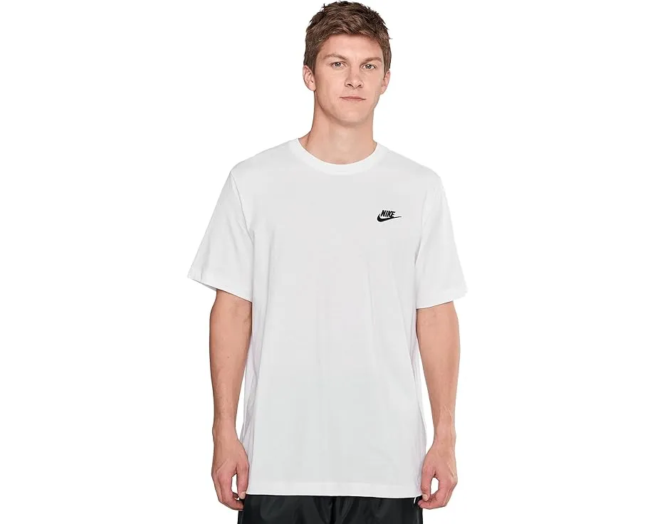 Футболка Nike Sportswear Club с вышитым логотипом Futura из 100% хлопка