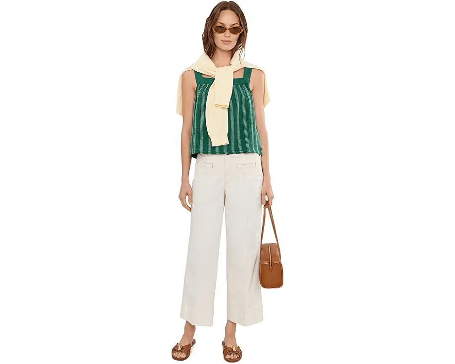 Топ Tate Double Weave Tank из конопли и органического хлопка с квадратным вырезом Toad&Co