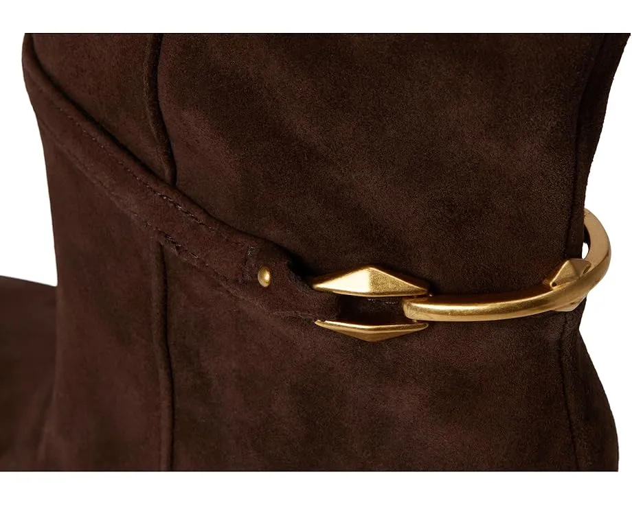 Ботинки Vince Camuto Mirtha до колена для широкой икры из замши с каблуком-шпилькой