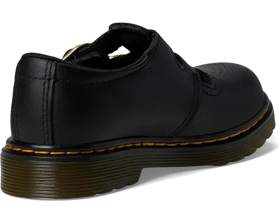 Детские туфли Dr. Martens 8065 T с перфорацией и пряжками