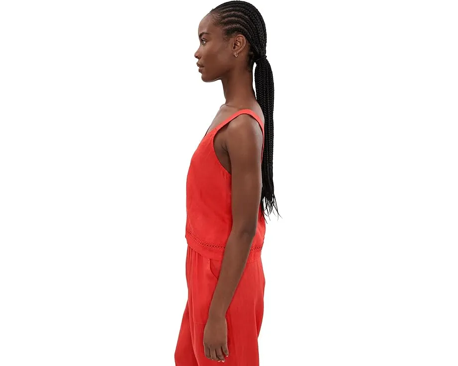 Stella Linen Trim Tank