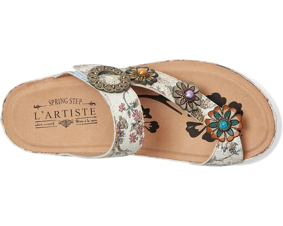 Сандалии Blissbloom на платформе с цветочным декором L'Artiste by Spring Step