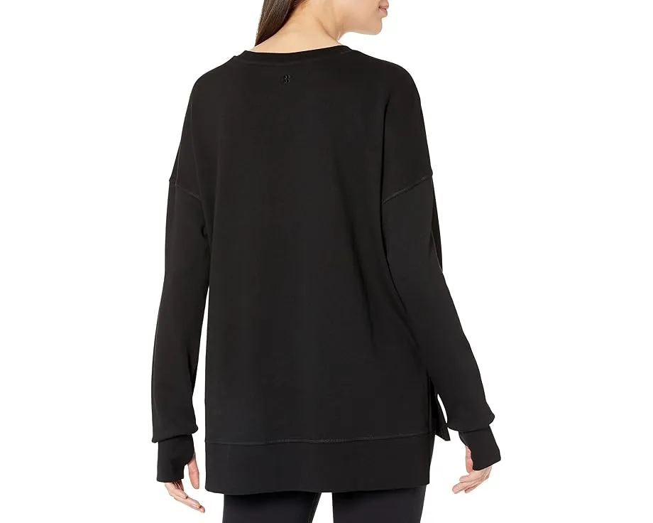 Длинный свитшот Sweaty Betty After Class из органического хлопка и Modal