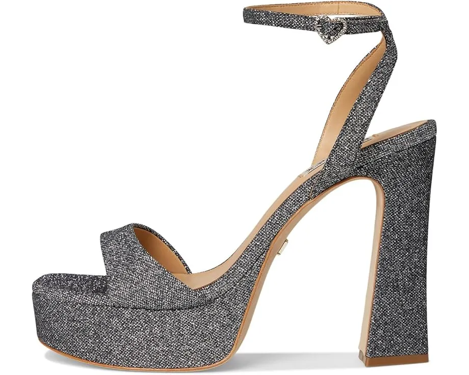 Босоножки Badgley Mischka Caia на платформе с круглым носком и пряжкой в форме сердца