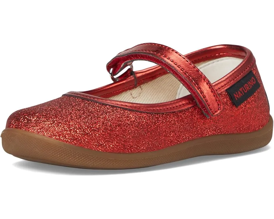 Балетки Naturino Pavia 2 для детей с застежкой на липучке и стелькой из кожи