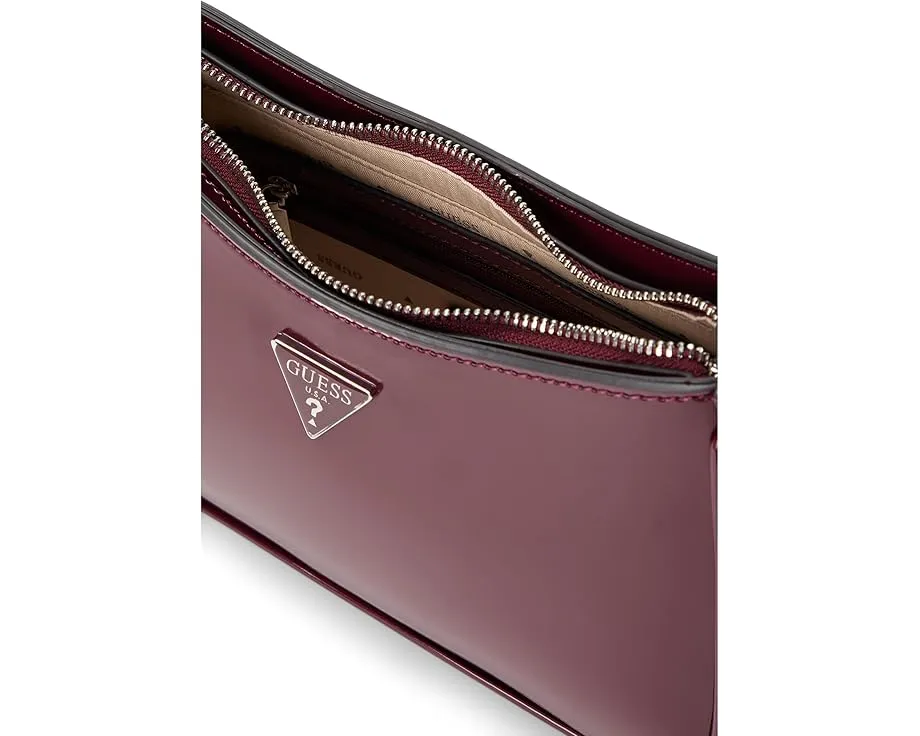 Сумка через плечо GUESS Arnela с верхней молнией и золотой фурнитурой