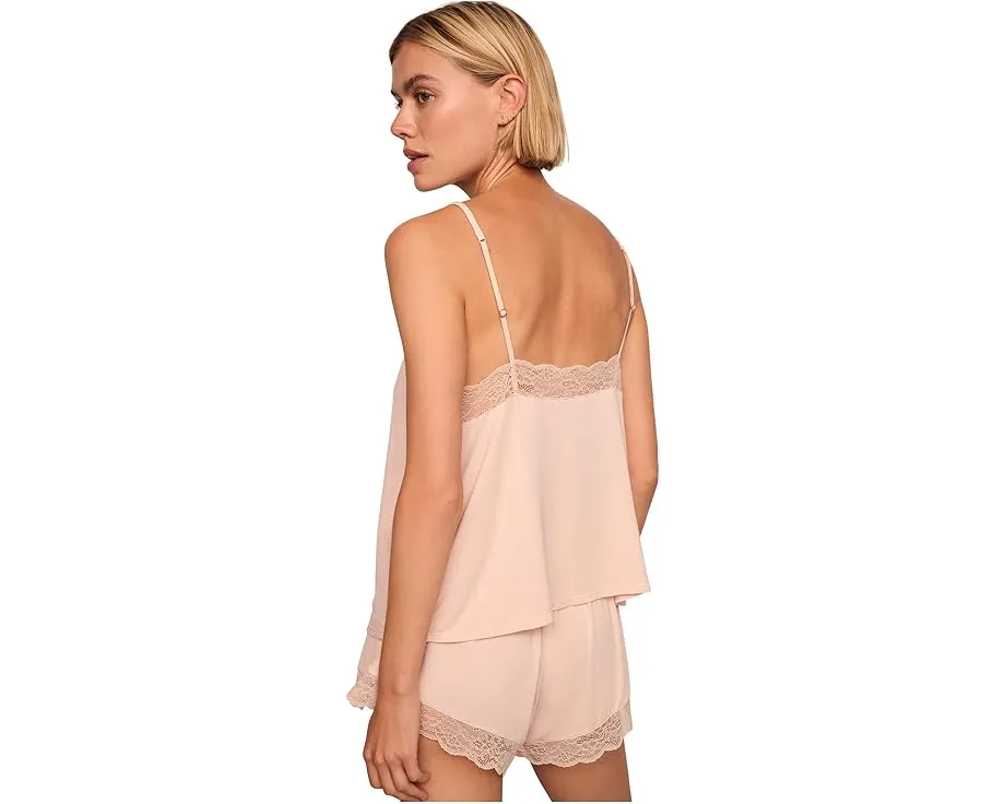 Пижамный комплект Eberjey Kari с кружевной отделкой из мягкого TENCEL Modal