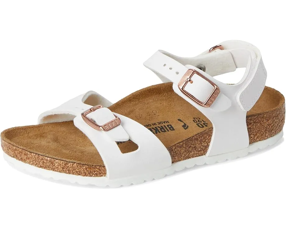 Детские сандалии Birkenstock Rio с липучкой и пробковой стелькой