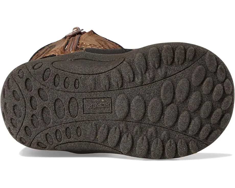 Сапоги Cowbabies Bird Blocks с цветными блоками и боковой молнией