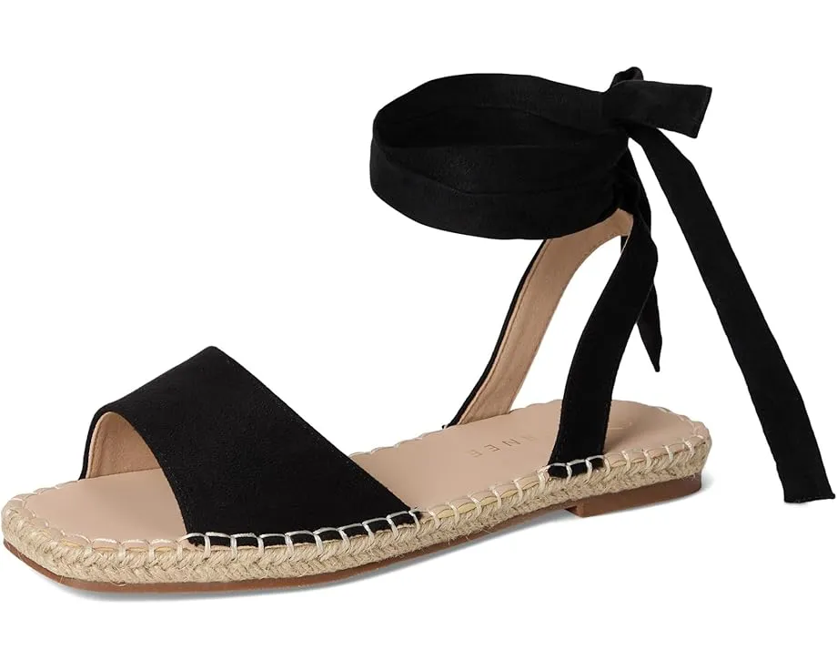 Сандалии Emelie с ремешком вокруг щиколотки и деталями эспадрильи Journee Collection