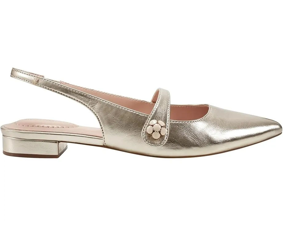 Балетки Bandolino Aubriana с острым носом и цветочным декором