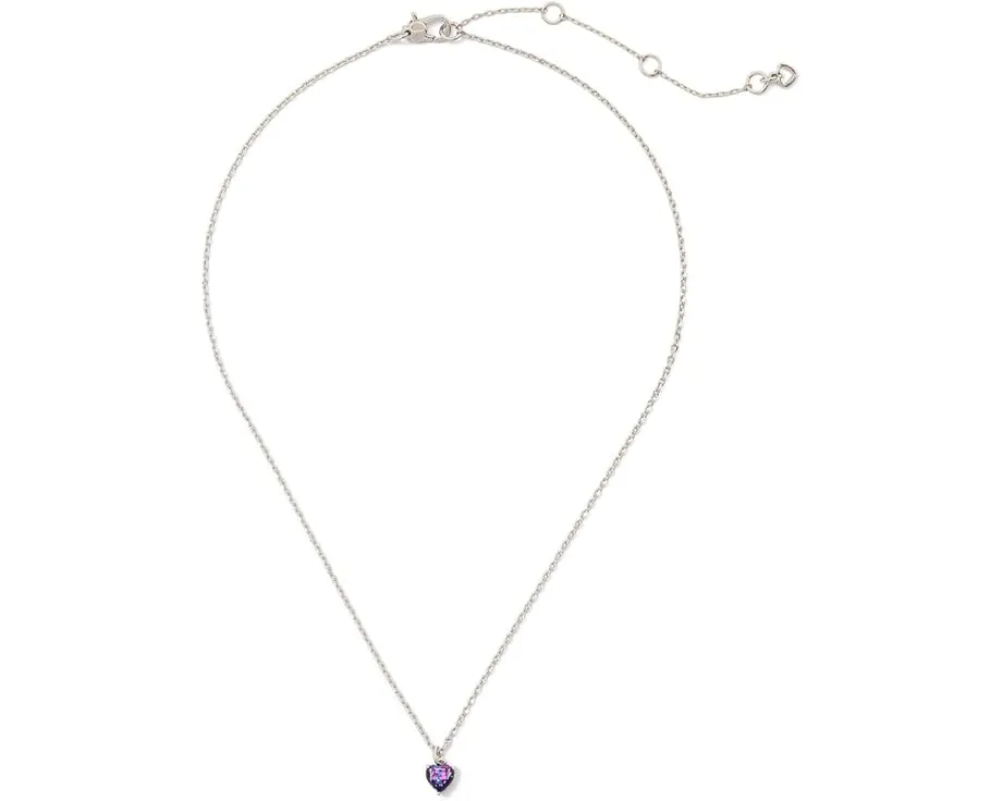 Мини-кулон My Love в форме сердца от Kate Spade New York