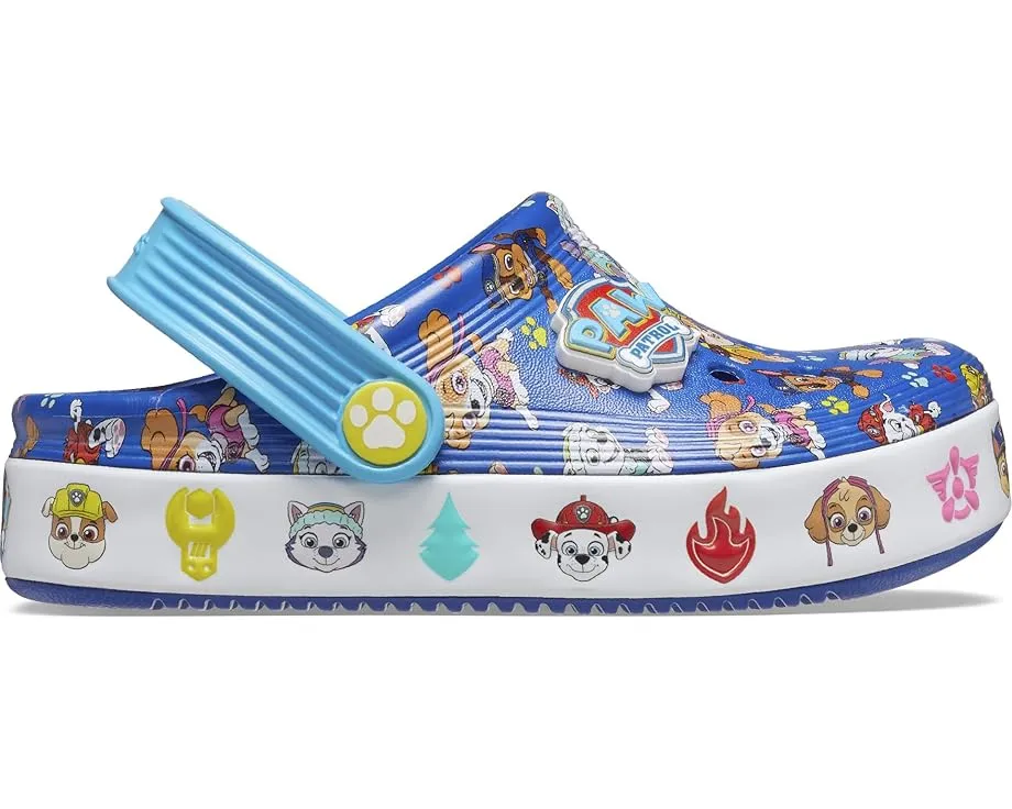 Crocs Сабо Paw Patrol Off Court для малышей с водонепроницаемым верхом