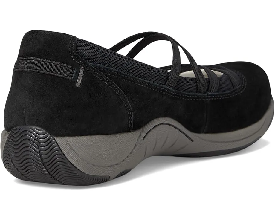 Мокасины Dansko Harper из замши с эластичными ремешками
