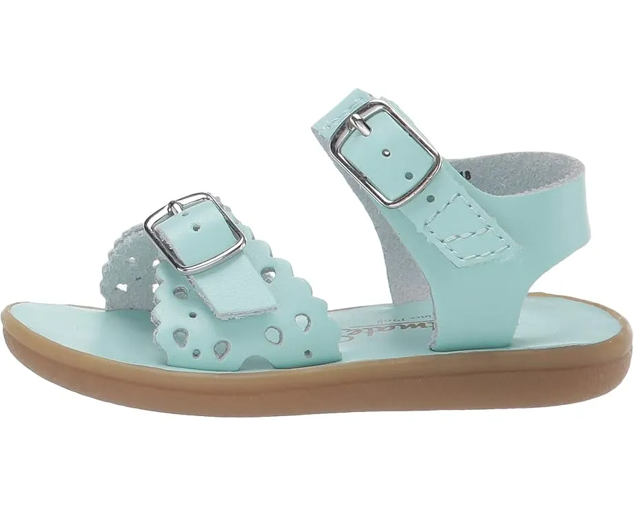 Детские сандалии FootMates Ariel из водонепроницаемой кожи с удобной застежкой