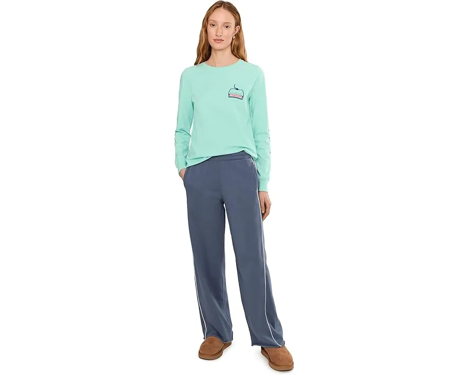 Футболка с длинным рукавом и принтом Ski Lift Logo от Vineyard Vines