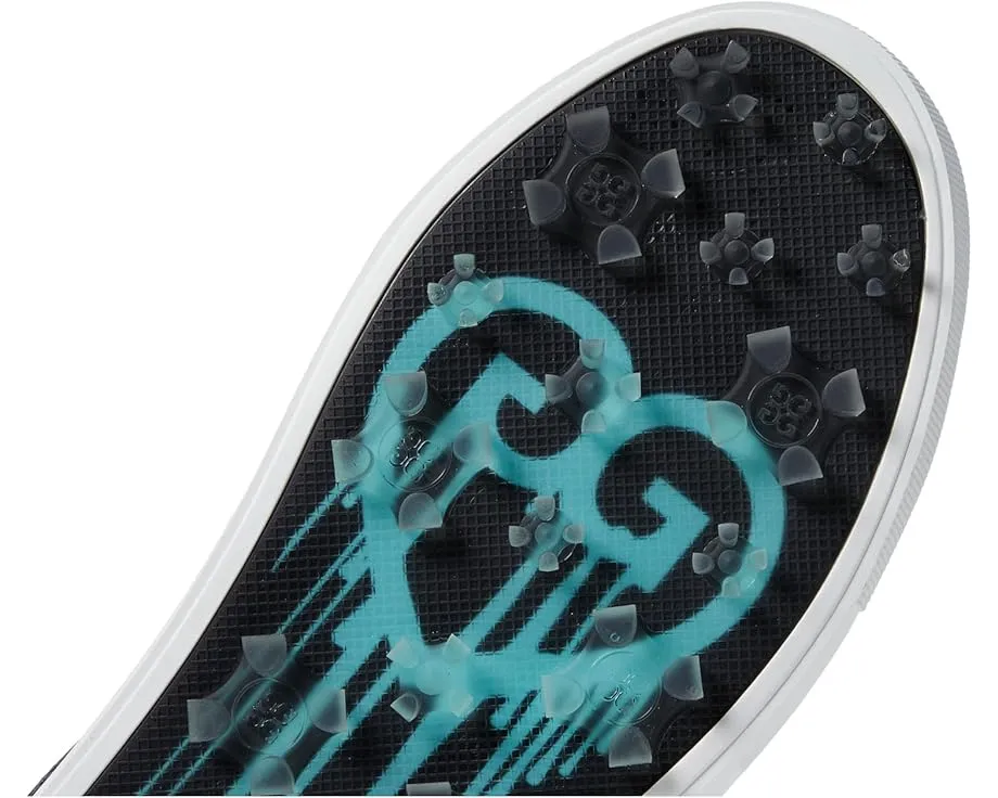 GFORE женские кожаные гольф туфли Durf с перфорацией и съемной стелькой