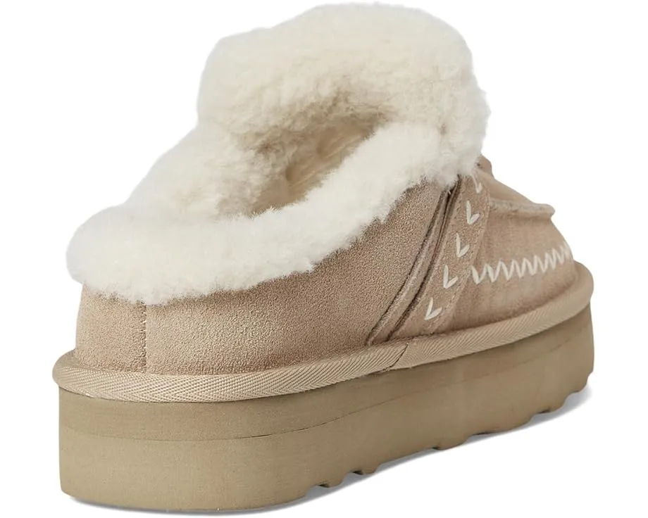 Vintage Havana шлепанцы Charm на платформе с подкладкой из искусственного меха