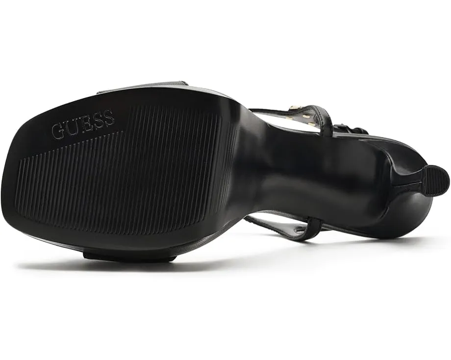 Туфли на шпильке GUESS Hendora с открытым квадратным носком и ремешком