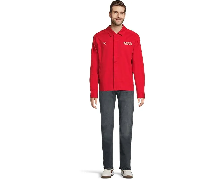 Куртка Scuderia Ferrari Lifestyle с карманами и отложным воротником