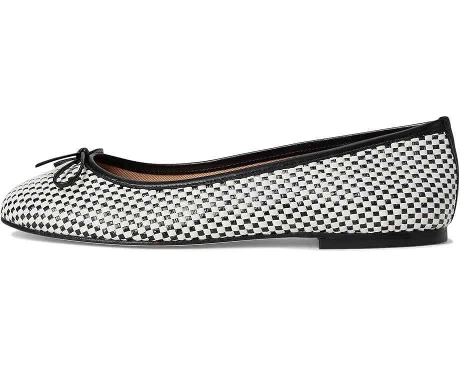 Балетки French Sole Marge из конопляного полотна с бантом и стелькой EVA