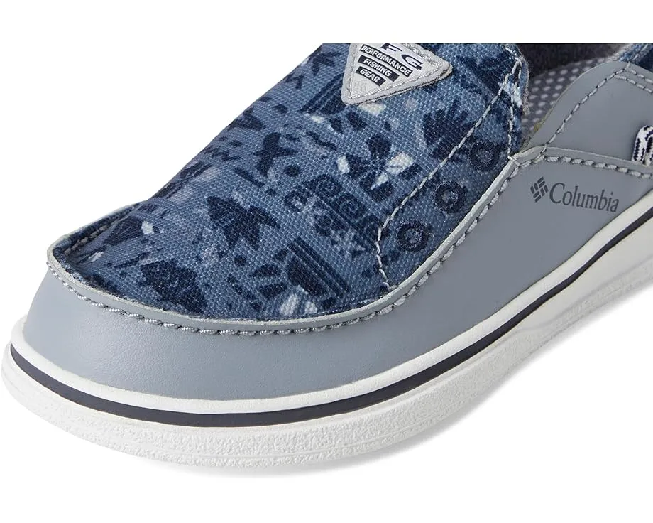 Детская обувь Columbia Kids Bahama PFG из кожи и холста с подошвой Omni-Grip