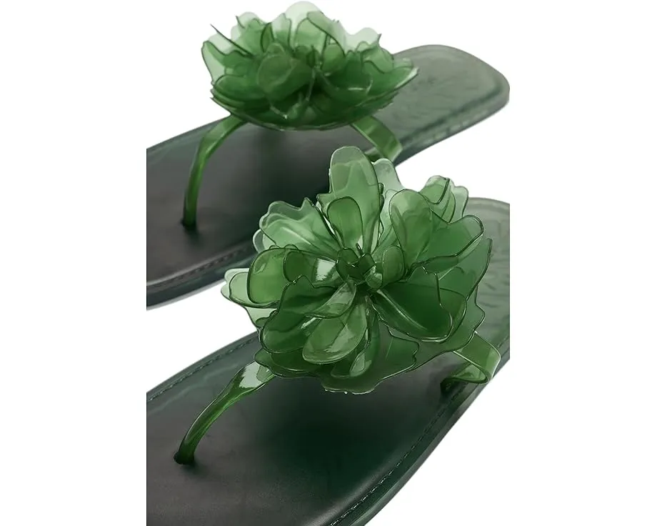 Босоножки Flower Jelly Flat FARM Rio с цветами