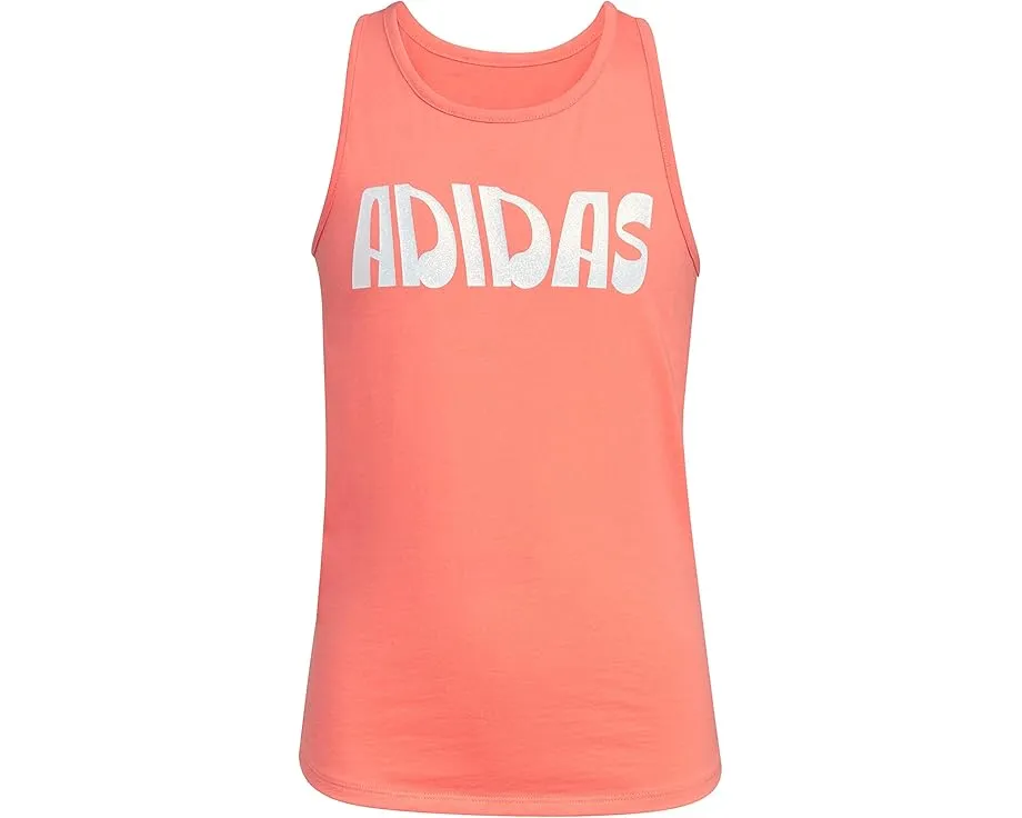 Детский топ Adidas с завязкой на спине из 100% хлопка