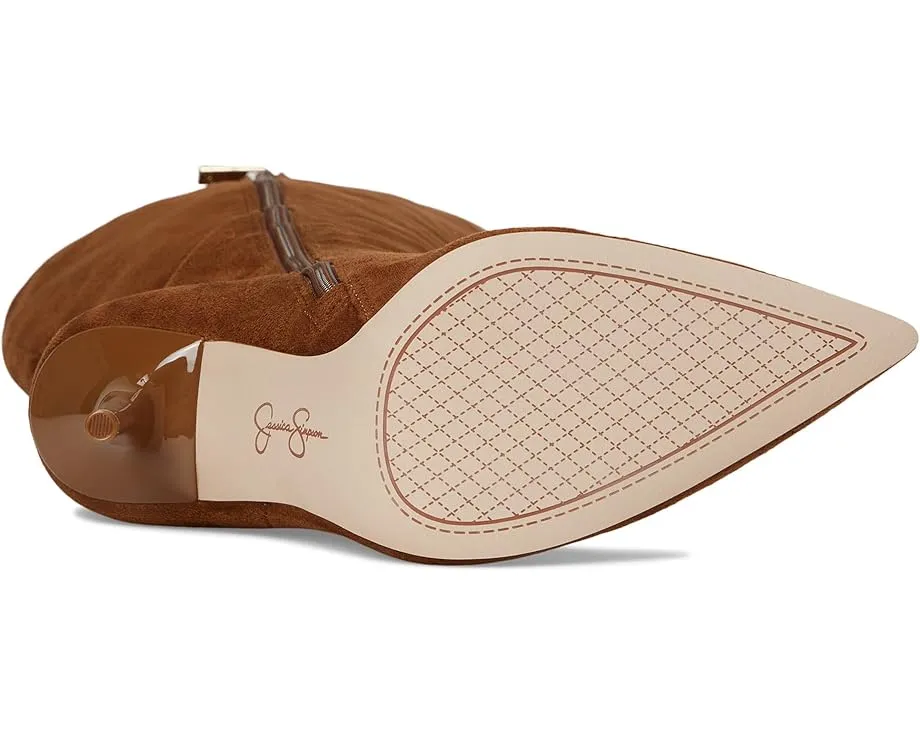 Ботинки Jessica Simpson Lovienn с острым носком и широким голенищем на шпильке