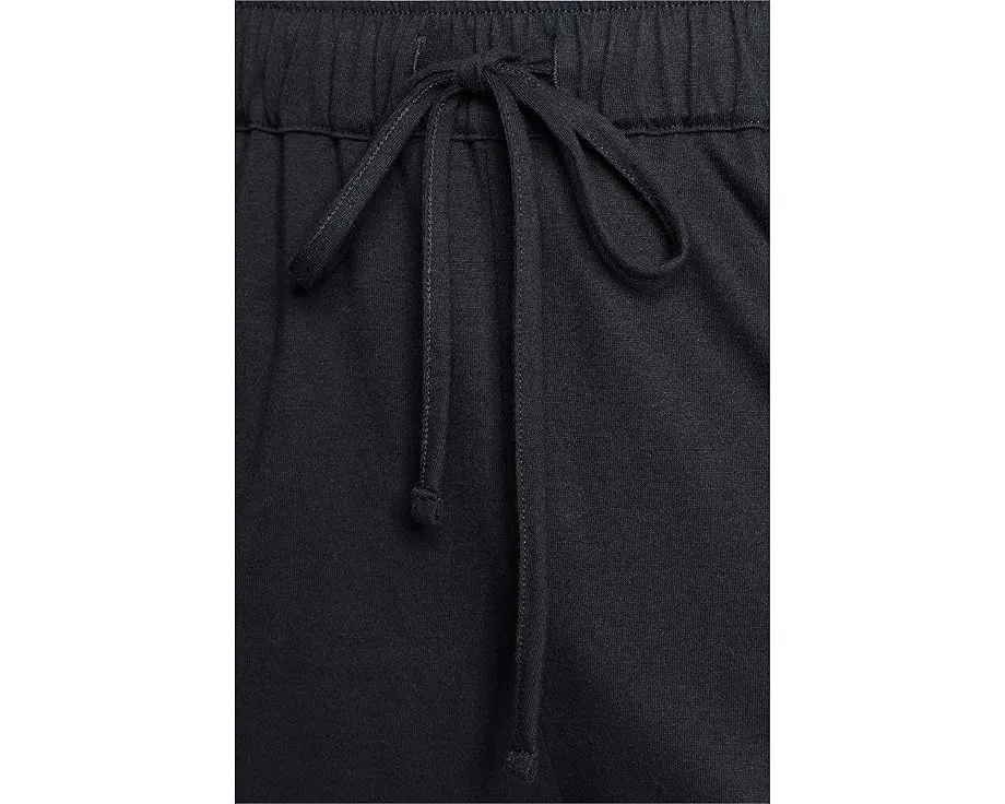 Хлопковые шорты для сна и отдыха с контрастными вставками от Hanro