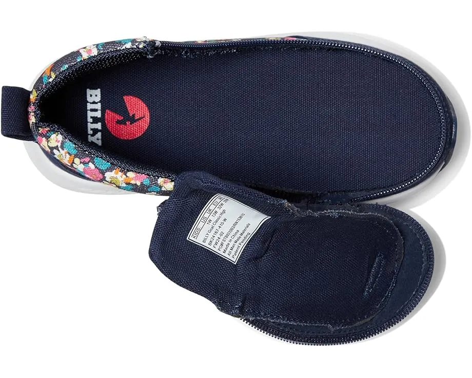 Детские высокие кроссовки BILLY Goat Classic High с цветочным принтом и молнией по всей длине