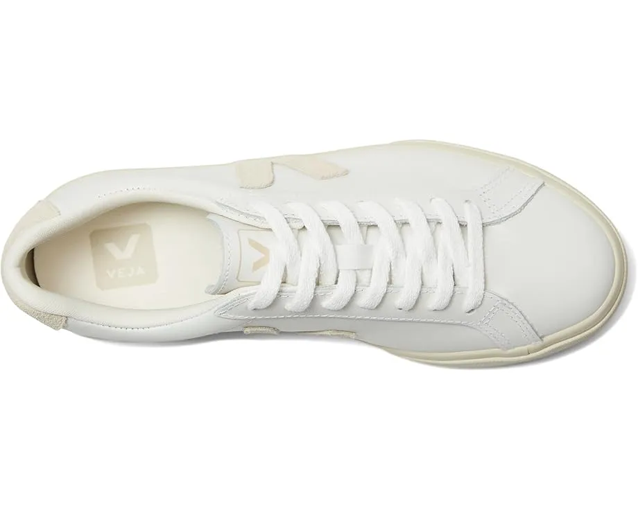 Кроссовки VEJA Esplar Logo из натуральной кожи с подошвой из дикого каучука