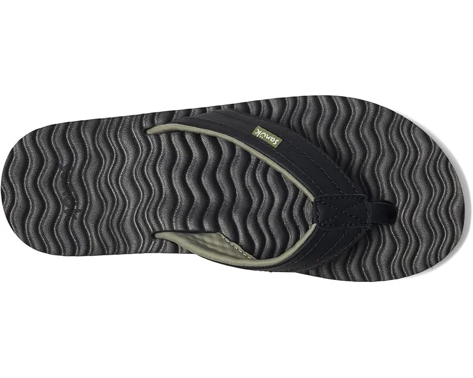 Сланцы Sanuk Ziggy Plush для дома и улицы с мягкой стелькой Soft Top и синтетической кожей