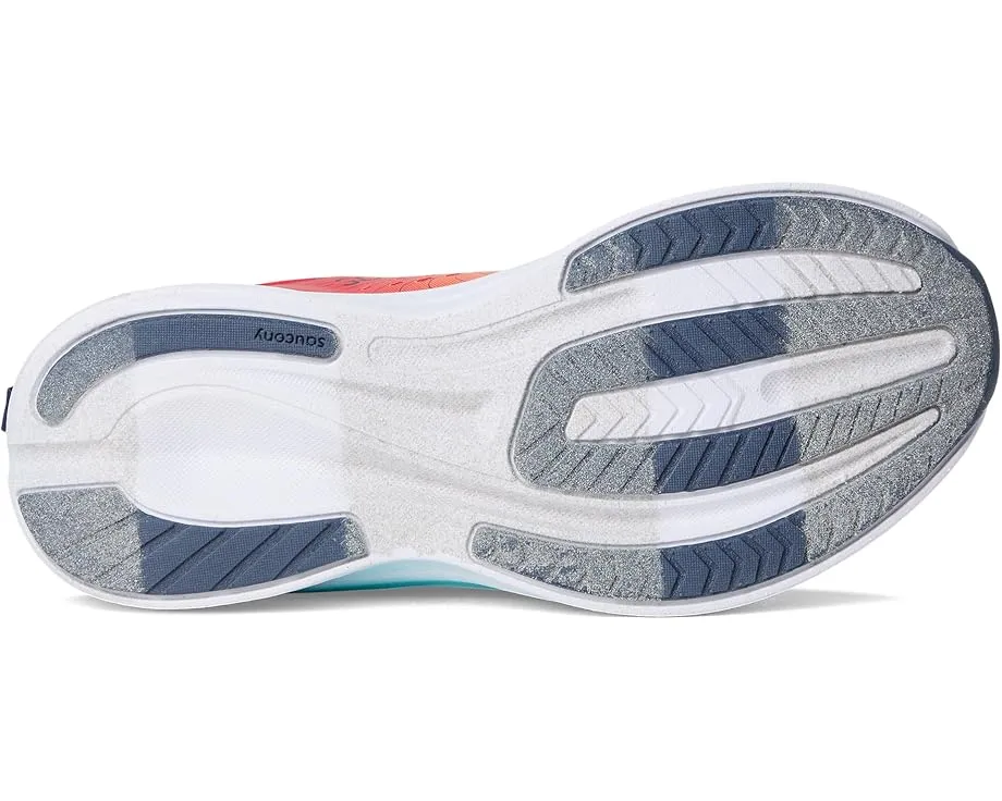 Детские кроссовки Saucony Ride KDZ с амортизацией PWRRUN и петлей на пятке