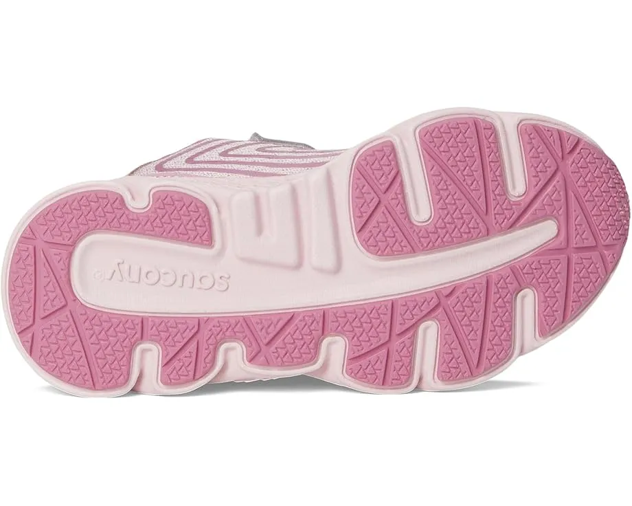 Детские кроссовки Saucony Wind 3.0 Alternative Closure с комбинированной застежкой и круглым носком