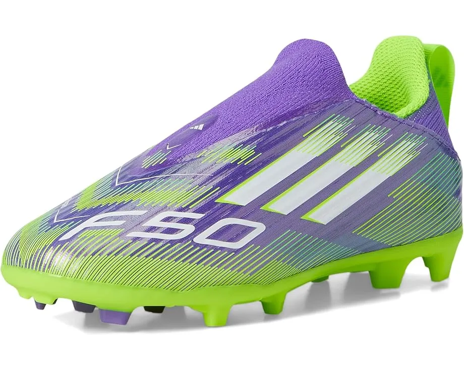 Детские бутсы adidas Kids F50 League Laceless для твердого грунта