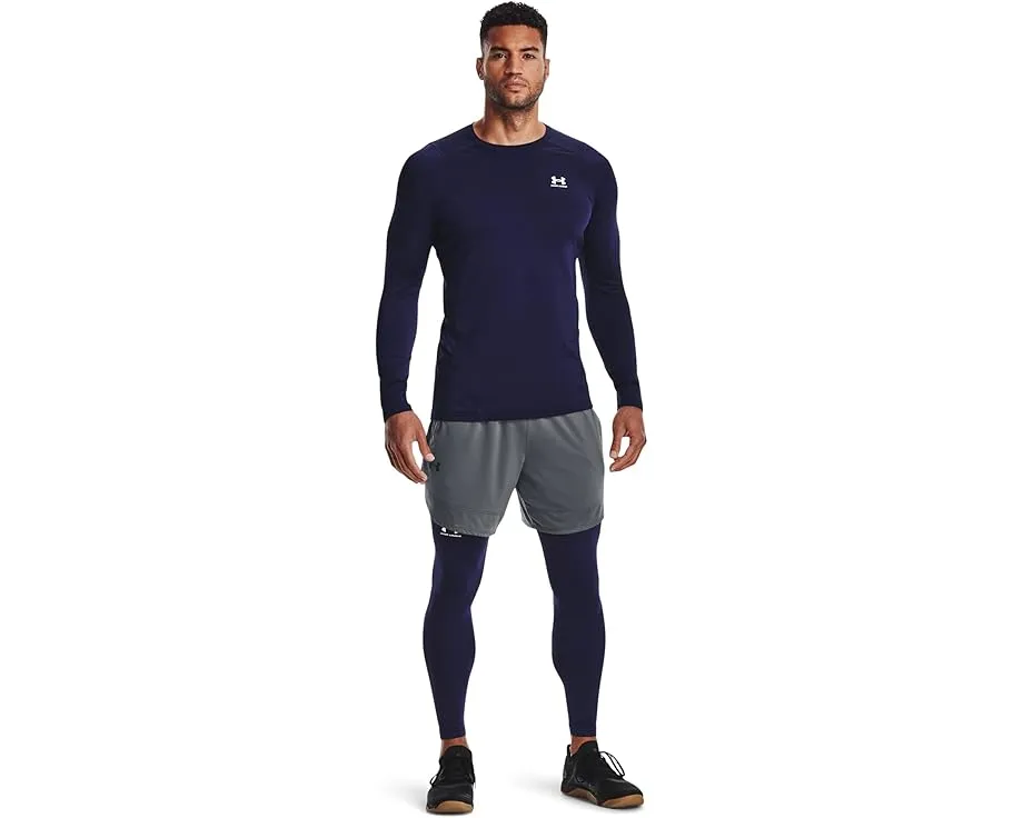 Леггинсы Under Armour ColdGear Armour с двуслойной тканью и сетчатыми вставками