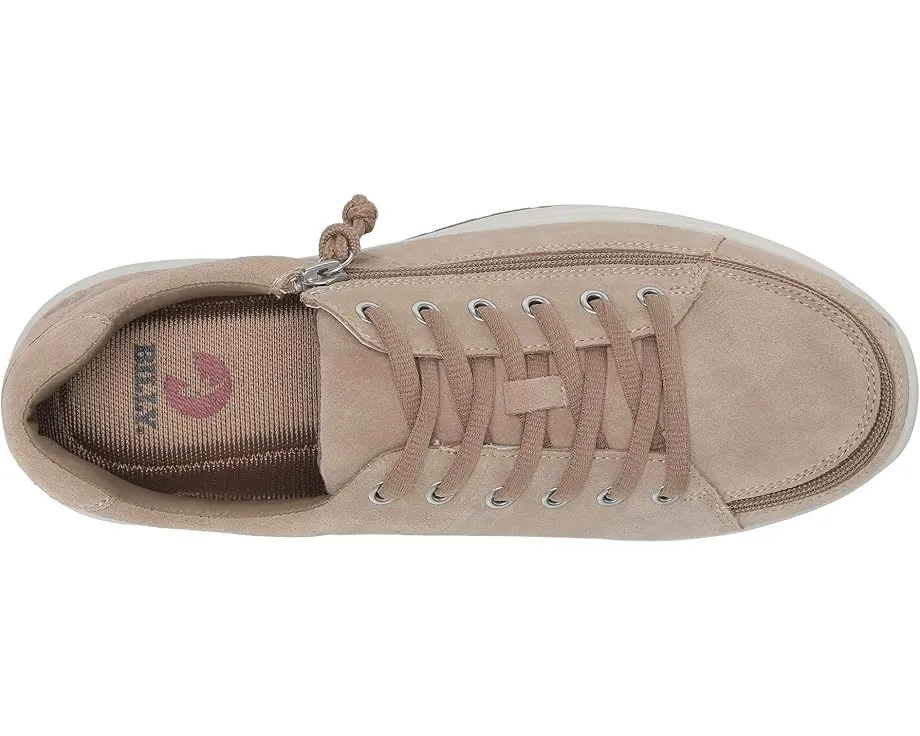 Кроссовки BILLY Footwear Comfort Suede Lo на молнии с верхом из замши