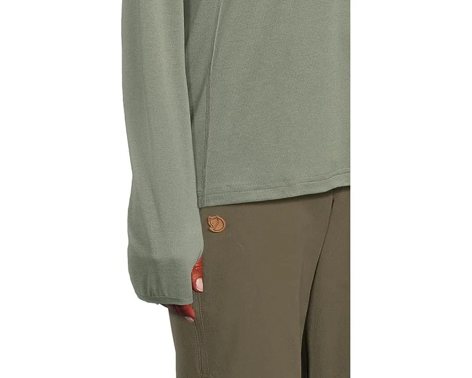 Fjällräven худи Abisko Sun-Hoodie с защитой от солнца и влагоотведением