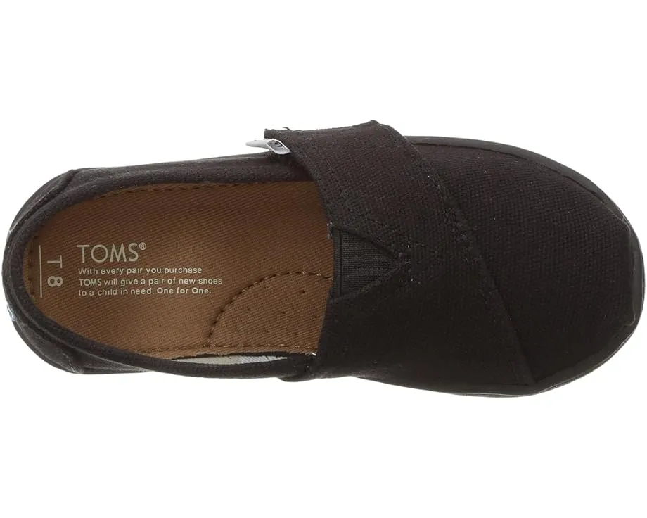 Детские лоферы TOMS Kids Alpargata на липучке