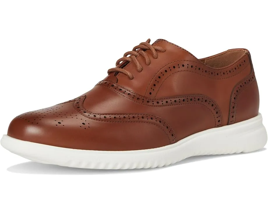 Кожаные оксфорды Nio Wing с перфорацией и удобной стелькой EVA