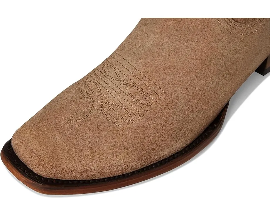 Сапоги Corral C4173 до середины икры с вышивкой и квадратным носком