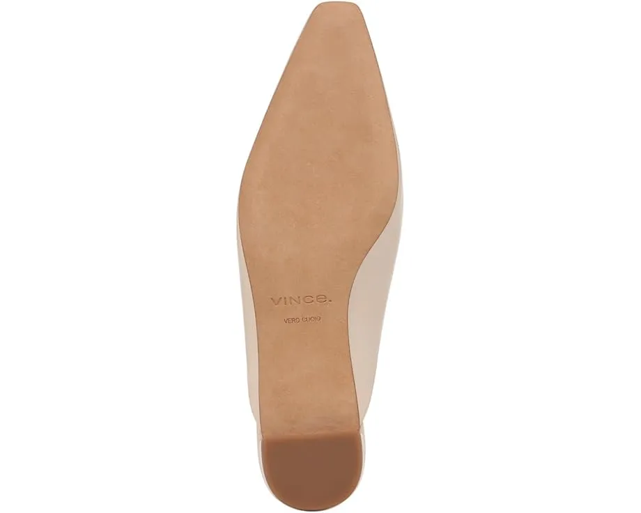 Туфли-мюли Vince Ana без застежки с квадратным носком и каблуком