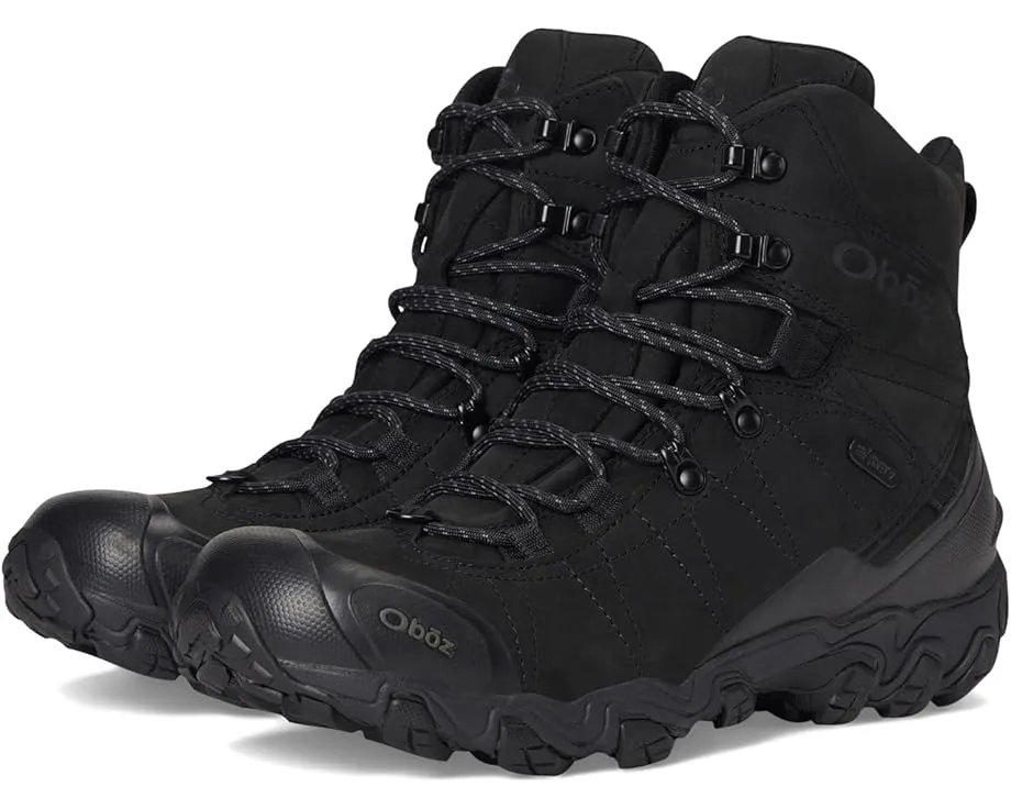 Зимние треккинговые ботинки Oboz Bridger Insulated Waterproof 8 дюймов с мембраной B-Dry