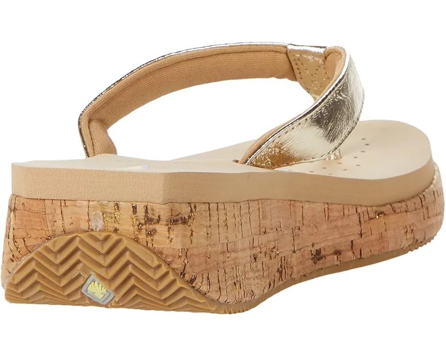 VOLATILE босоножки Neville на платформе с ремешком из меха и резиновой подошвой