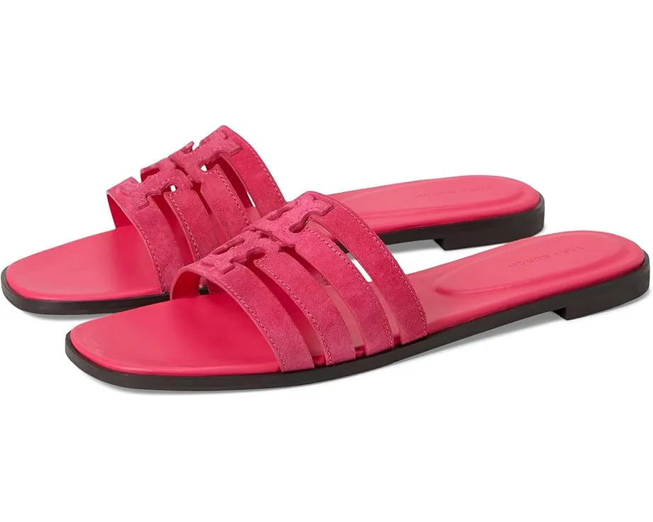 Сандалии Tory Burch Ines Cage Slides с плетеным верхом в стиле кейдж