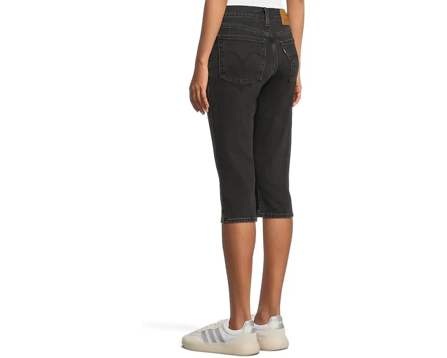 Капри Levi's® Premium Wedgie с высокой талией и зауженным силуэтом